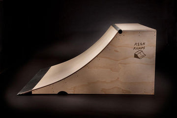 Keen Ramps (two) 3' x 8' Quarter Pipes