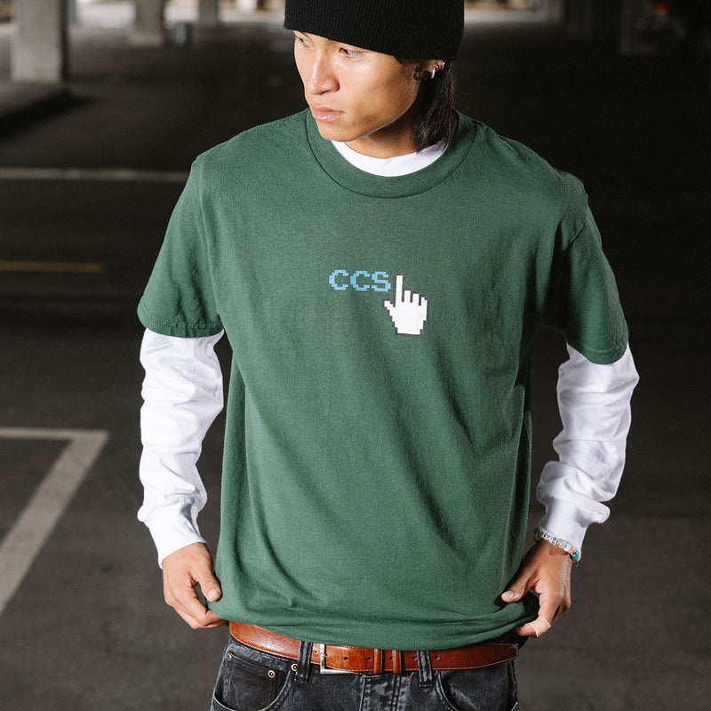 CCS 56000 Bits T-Shirt - Forest Green