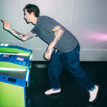 CCS Baggy Taper Denim Jeans - Overdyed Navy