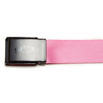 CCS Black Kickflip Buckle Belt - Pink
