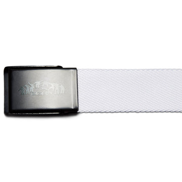 CCS Black Kickflip Buckle Belt - White