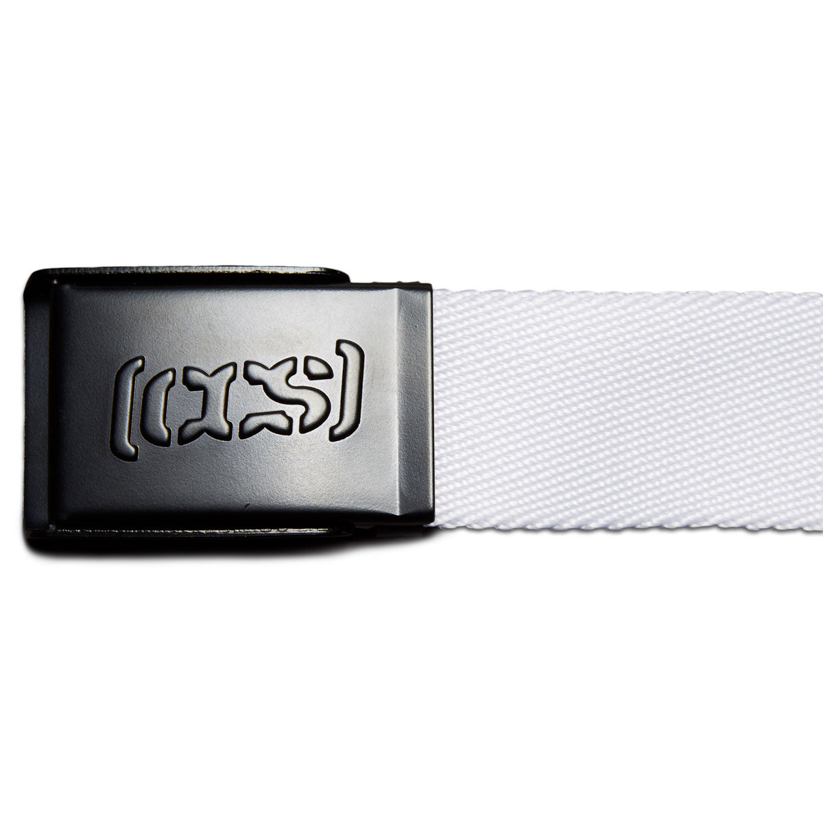 CCS Black Logo Buckle Belt - White image 3
