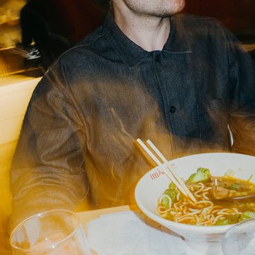 CCS Box Denim Shirt - Black