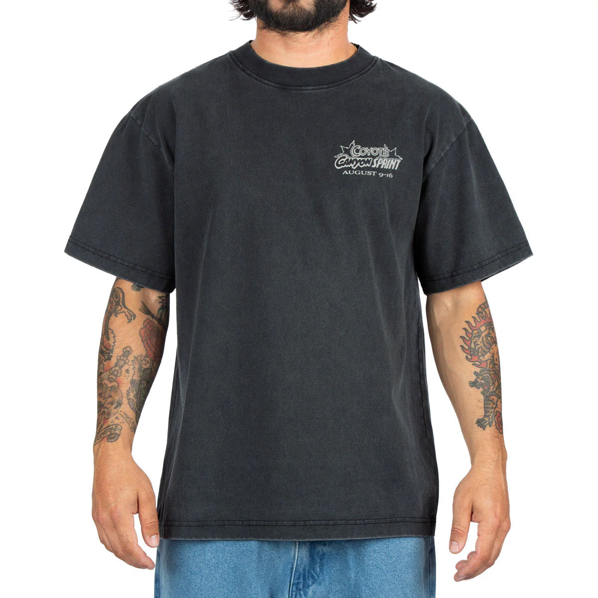 CCS Bootleg Coyote Canyon Sprint T-Shirt - Vintage Black