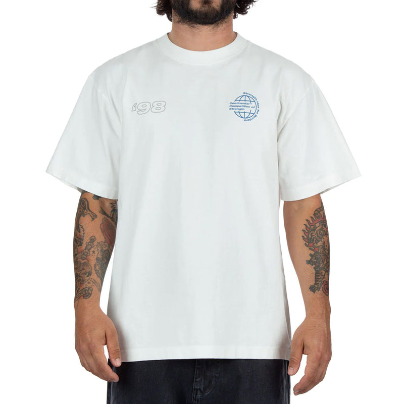 CCS Bootleg Continental Competition of Strength T-Shirt - White