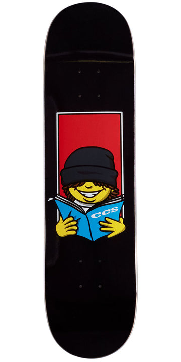 CCS Catalog Kid Skateboard Deck - Black - 8.50