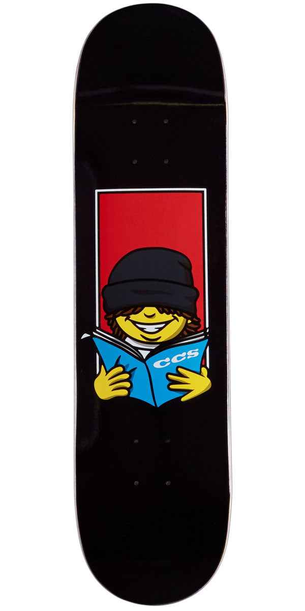 CCS Catalog Kid Skateboard Deck - Black - 7.75
