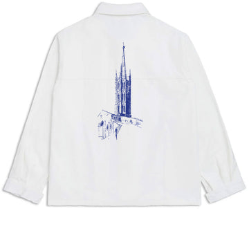 CCS Cathedral French Chore Coat - White