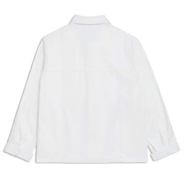 CCS French Cropped Chore Jacket - White