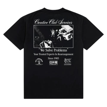 CCS Bootleg Creative Club Services T-Shirt - Black