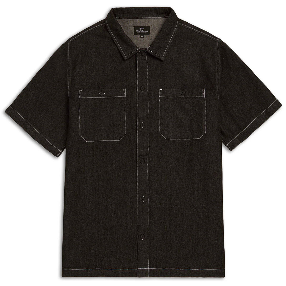 CCS Custom Embroidered Work Shirt - Black Denim - LG image 1