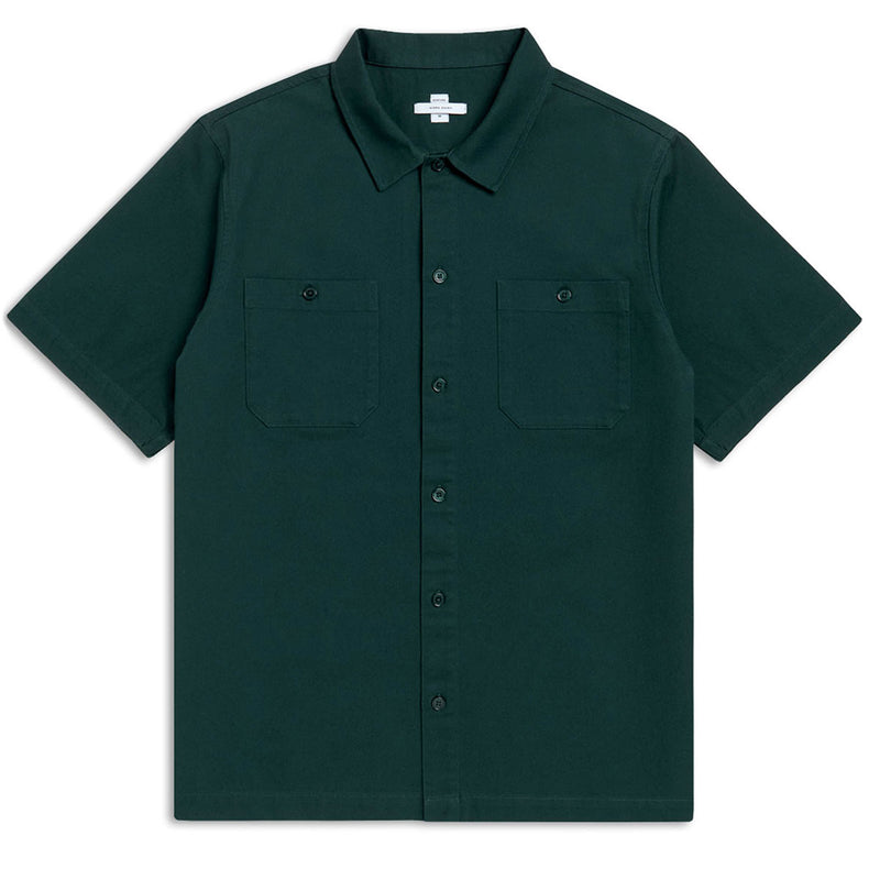 CCS Custom Embroidered Work Shirt - Hunter Green - LG