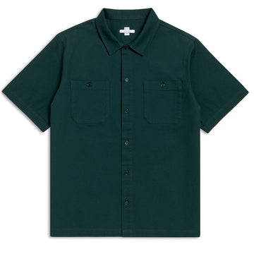 CCS Custom Embroidered Work Shirt - Hunter Green