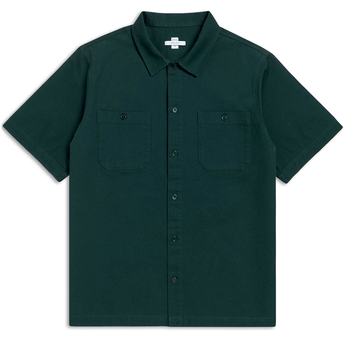 CCS Custom Embroidered Work Shirt - Hunter Green