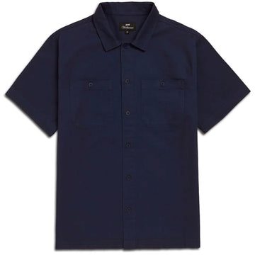 CCS Custom Embroidered Work Shirt - Navy - LG