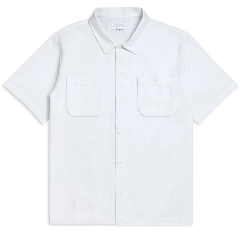 CCS Custom Embroidered Work Shirt - White - LG