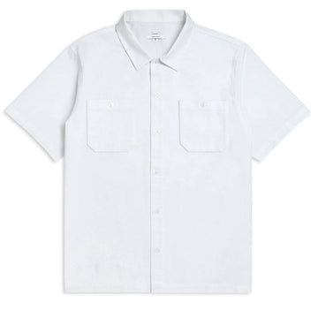 CCS Custom Embroidered Work Shirt - White