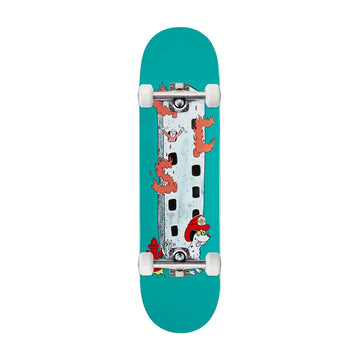 CCS Fireman Mini Skateboard Complete - Teal