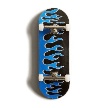 CCS Flames Fingerboard - Black/Blue