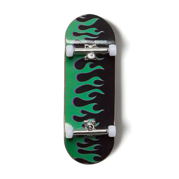 CCS Flames Fingerboard - Black/Green