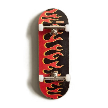 CCS Flames Fingerboard - Black/Red