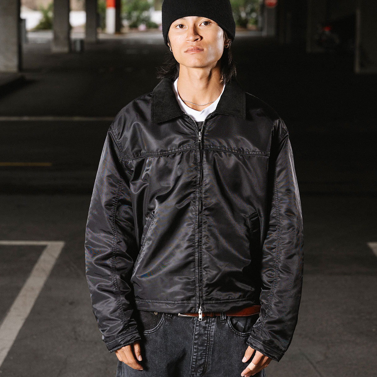 CCS Flight Cruise Nylon Jacket - Black