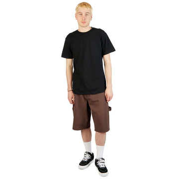 CCS Hammer Loop Canvas Shorts - Brown/Black