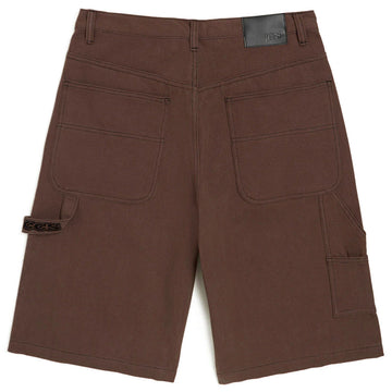 CCS Hammer Loop Canvas Shorts - Brown/Black