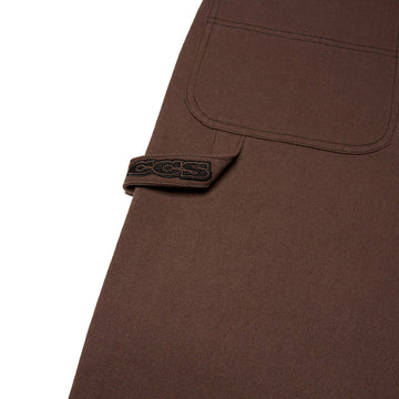 CCS Hammer Loop Canvas Shorts - Brown/Black