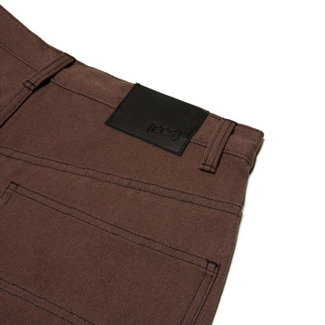 CCS Hammer Loop Canvas Shorts - Brown/Black