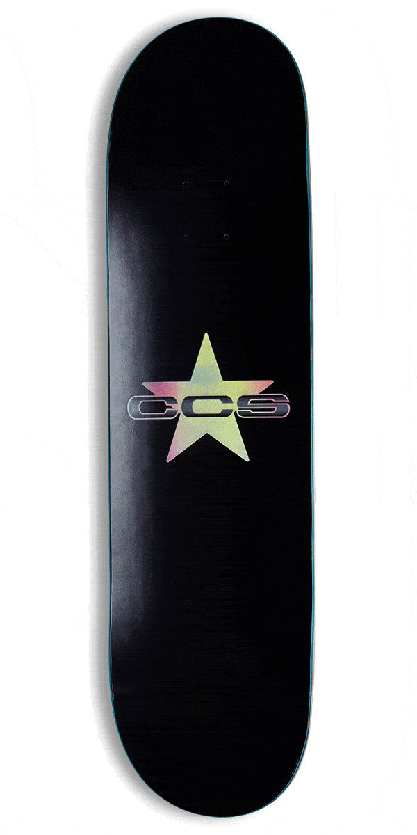 CCS 97 Star Skateboard Complete - Holographic/Black