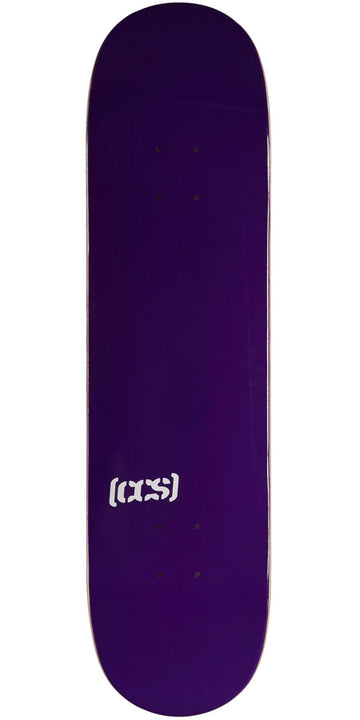 CCS Logo Skateboard Deck - Purple - 7.00
