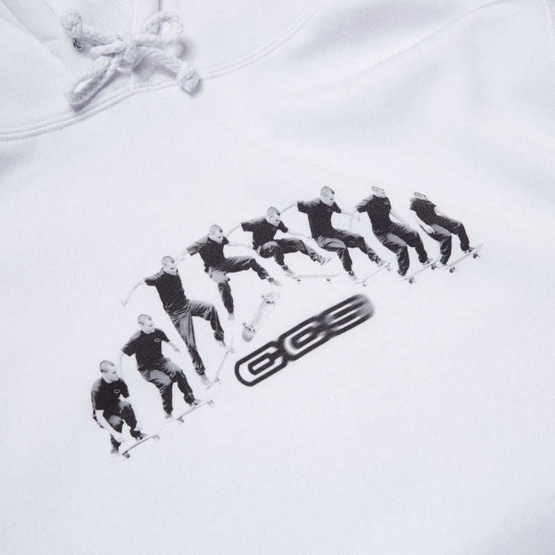 CCS Mason Kickflip Hoodie - White