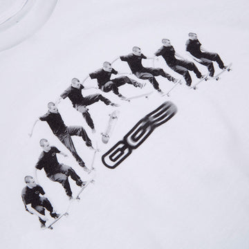 CCS Mason Kickflip T-Shirt - White