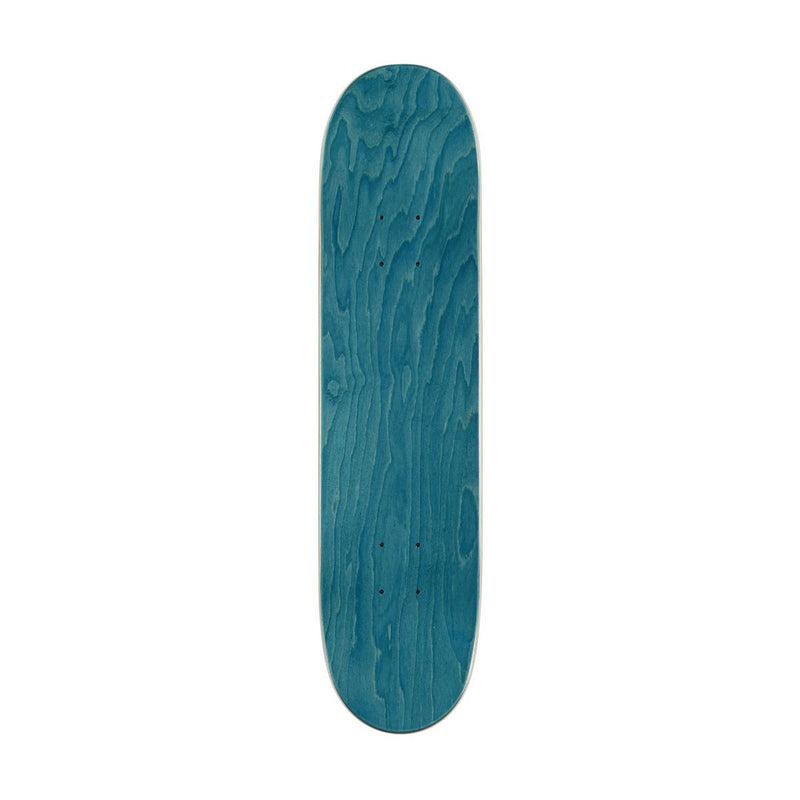 CCS Flames Mini Skateboard Deck - Black/Blue - 7.00