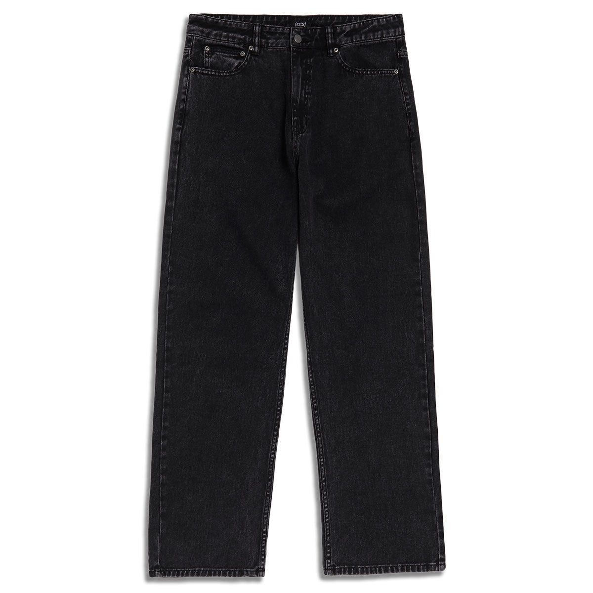 CCS Original Relaxed Denim Jeans - Acid Wash Black image 5