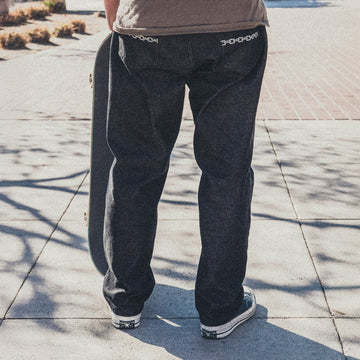 CCS Original Relaxed Taper Jeans - Chain Black