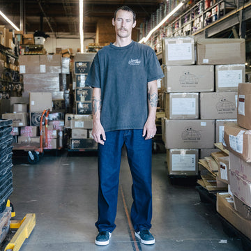 CCS Baggy Straight Denim Jeans - Overdyed Navy