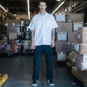 CCS Double Knee Original Relaxed Denim Jeans - Acid Black