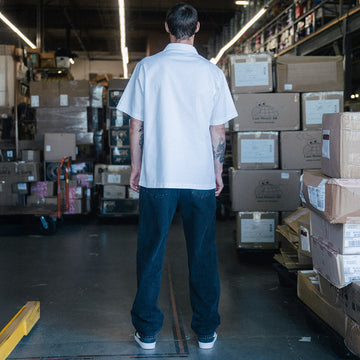 CCS Double Knee Original Relaxed Denim Jeans - Acid Black