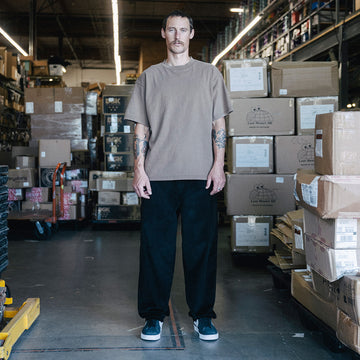 CCS Baggy Taper Corduroy Pants - Black