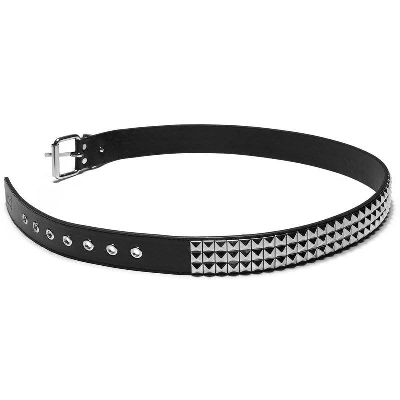CCS Pyramid Studded Belt - 3 Row - Black