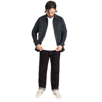 CCS Relaxed Stretch Denim Jeans - 12oz Black