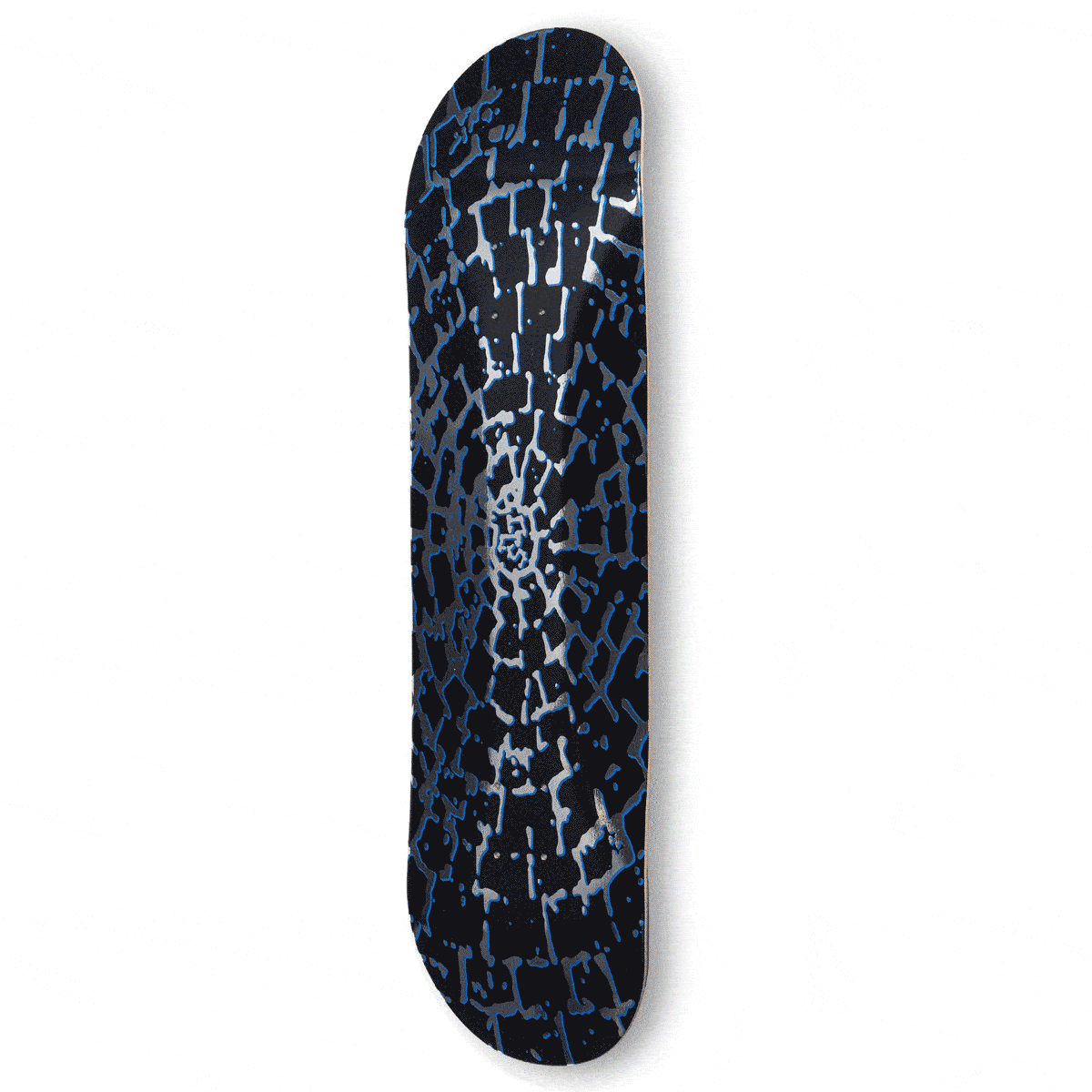 Ccs shatter foil skateboard complete black