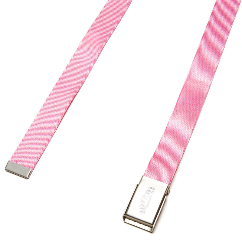 CCS Silver Kickflip Buckle Belt - Pink