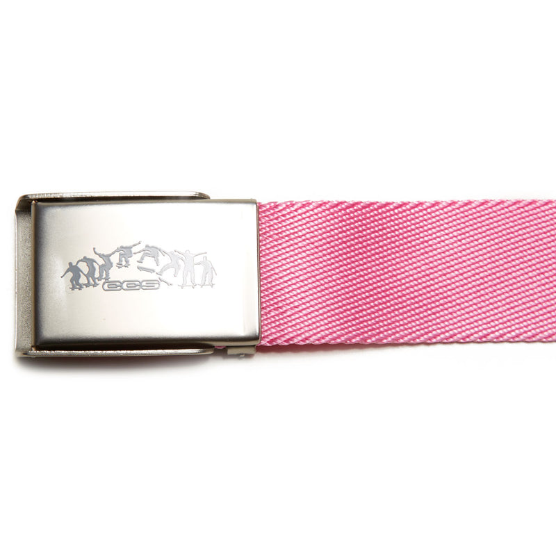 CCS Silver Kickflip Buckle Belt - Pink