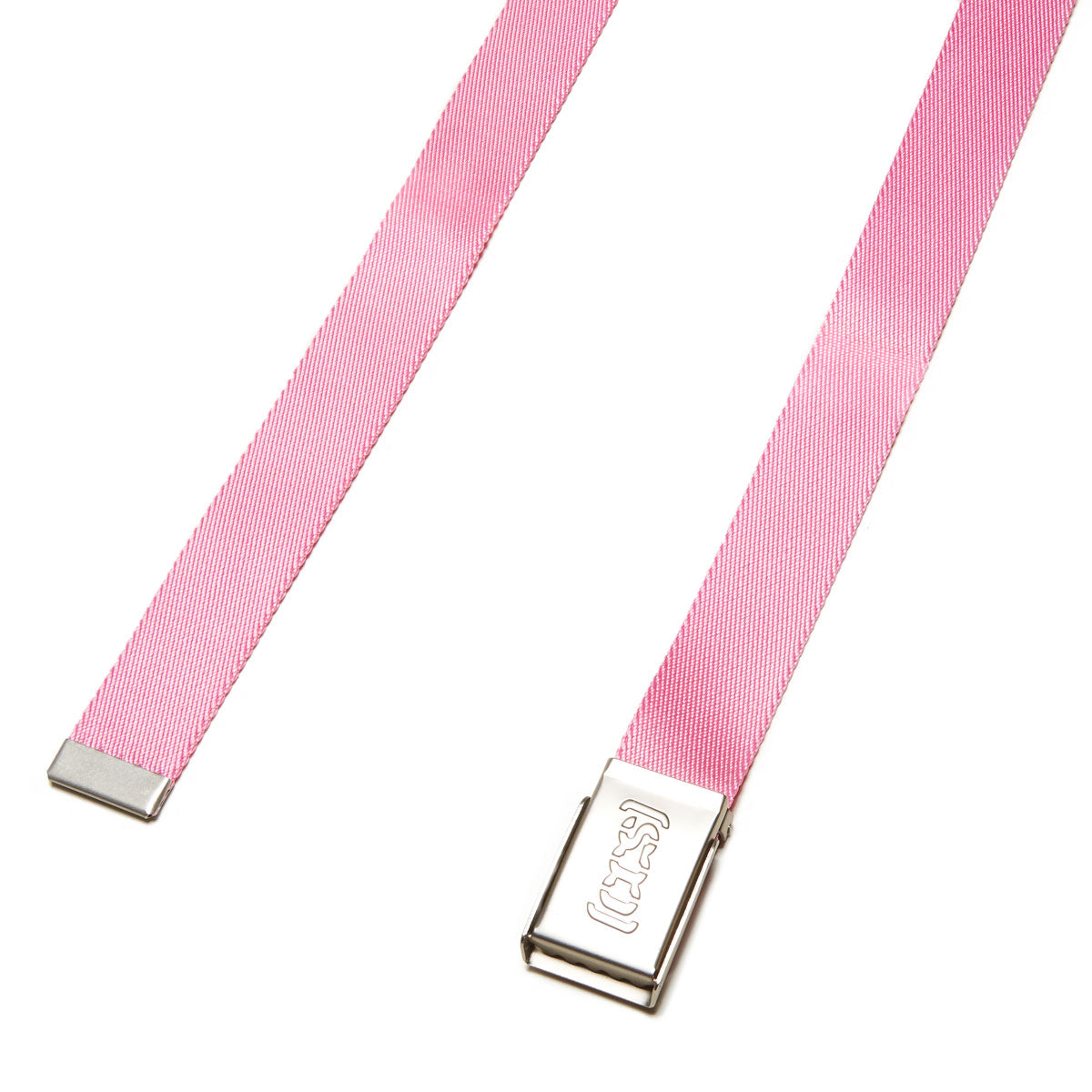 CCS Silver Logo Buckle Belt - Pink image 2