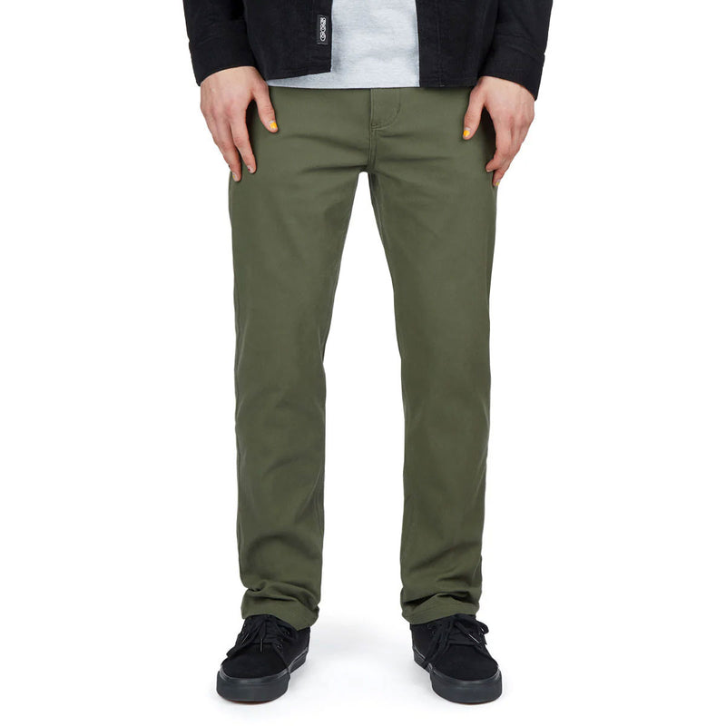 CCS Slim Stretch Chino Pants - Olive