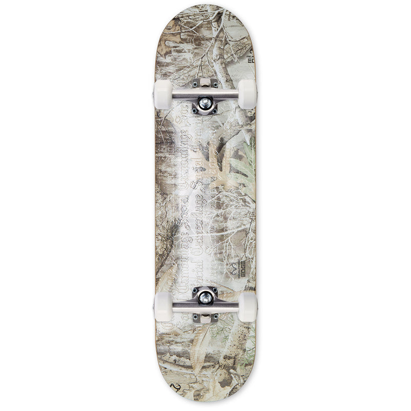 CCS Social Camouflage Embossed Skateboard Complete - Realtree Edge - 8.375