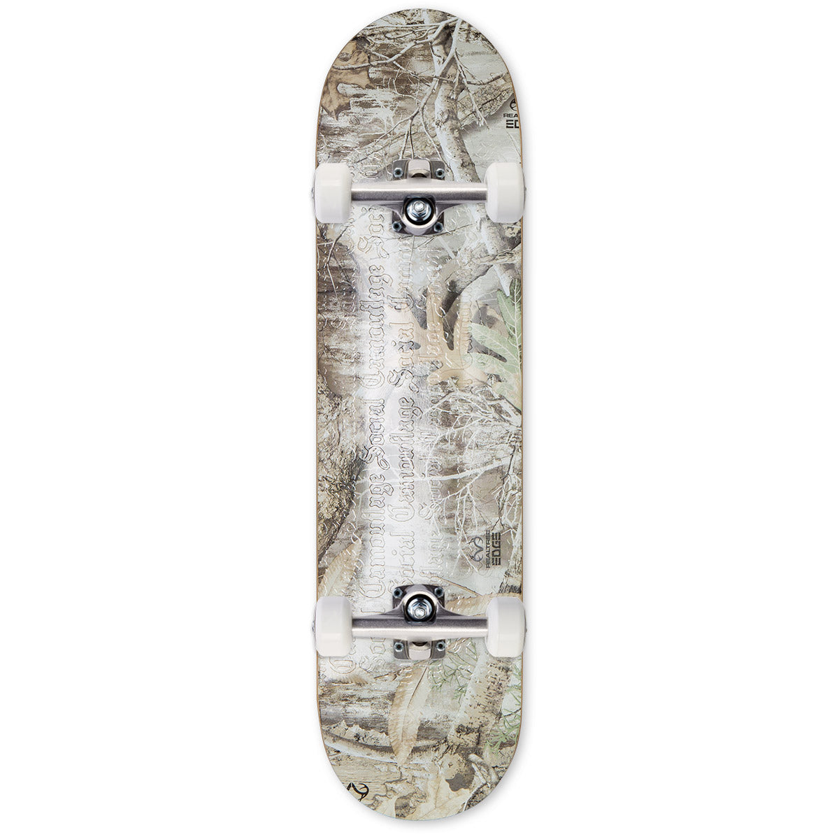 CCS Social Camouflage Embossed Skateboard Complete - Realtree Edge - 7.75